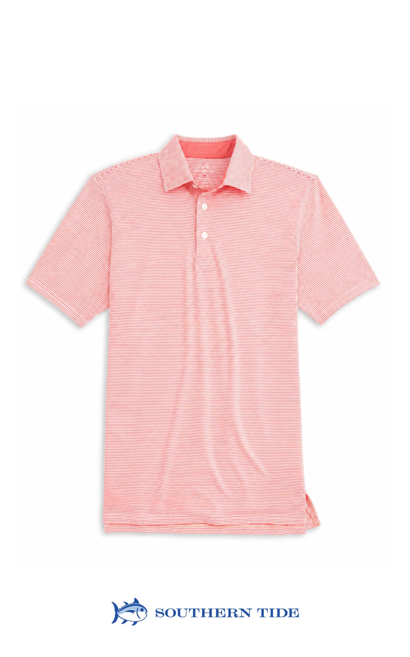 Southern Tide Brrreeze Meadowbrook Stripe Polo