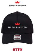 **BULK BUY SPECIAL** OTTO CAP® 6 Panel Mid Profile Mesh Back Trucker Hat - REX PIPE AND SUPPLY