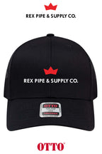**BULK BUY SPECIAL** OTTO CAP® 6 Panel Mid Profile Mesh Back Trucker Hat - REX PIPE AND SUPPLY