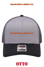 **BULK BUY SPECIAL** OTTO CAP® 6 Panel Mid Profile Mesh Back Trucker Hat - INLAND PIPE AND SUPPLY