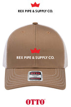 **BULK BUY SPECIAL** OTTO CAP® 6 Panel Mid Profile Mesh Back Trucker Hat - REX PIPE AND SUPPLY