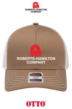 **BULK BUY SPECIAL** OTTO CAP® 6 Panel Mid Profile Mesh Back Trucker Hat - ROBERTS-HAMILTON