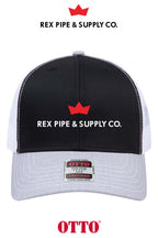 **BULK BUY SPECIAL** OTTO CAP® 6 Panel Mid Profile Mesh Back Trucker Hat - REX PIPE AND SUPPLY