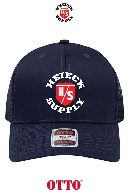 **BULK BUY SPECIAL** OTTO CAP® 6 Panel Mid Profile Mesh Back Trucker Hat - HEIECK SUPPLY