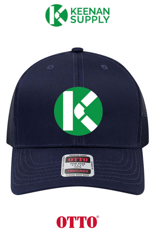 **BULK BUY SPECIAL** OTTO CAP® 6 Panel Mid Profile Mesh Back Trucker Hat - KEENAN SUPPLY