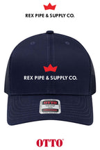 **BULK BUY SPECIAL** OTTO CAP® 6 Panel Mid Profile Mesh Back Trucker Hat - REX PIPE AND SUPPLY