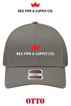**BULK BUY SPECIAL** OTTO CAP® 6 Panel Mid Profile Mesh Back Trucker Hat - REX PIPE AND SUPPLY