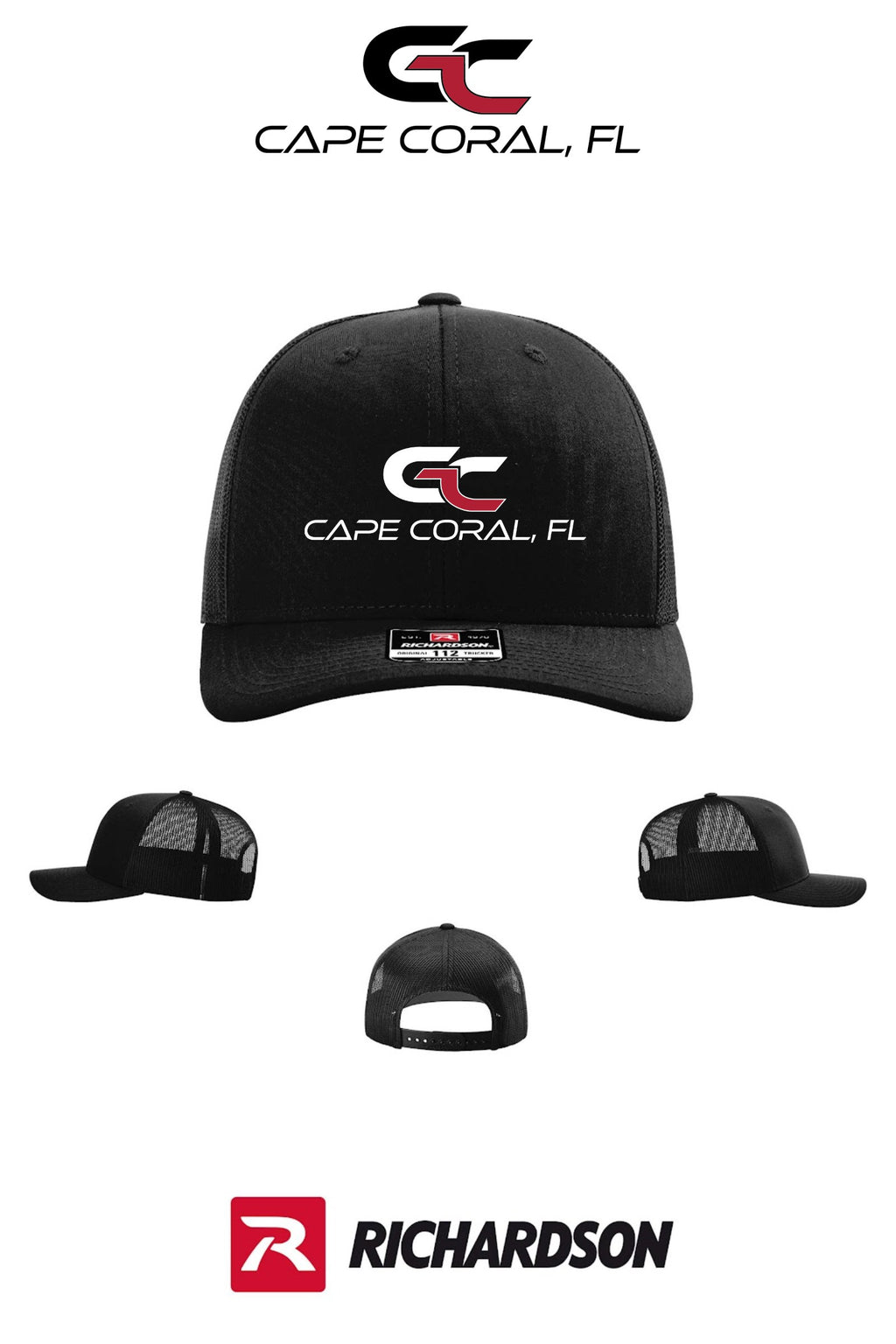 Richardson 112 Trucker Cap - GORMAN CO - CAPE CORAL