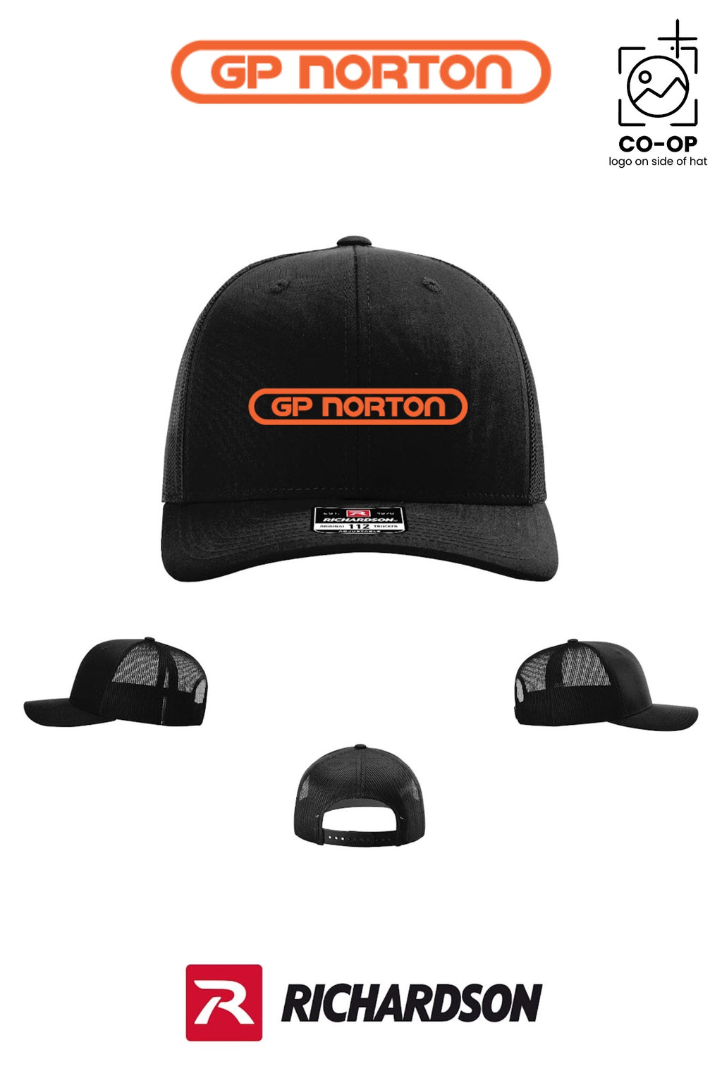 Richardson 112 Trucker Cap - G P NORTON