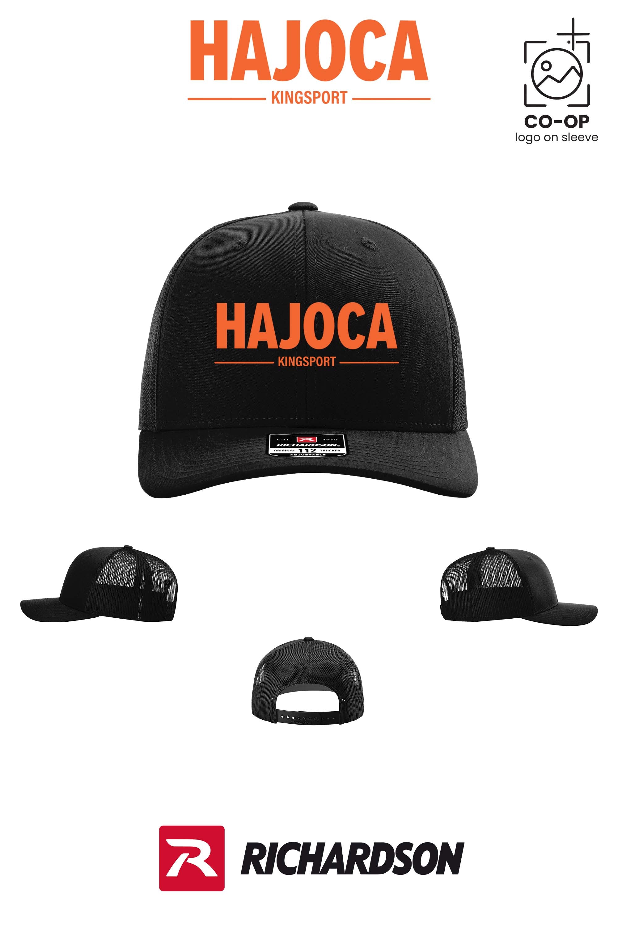 Richardson 112 Trucker Cap - HAJOCA - KINGSPORT