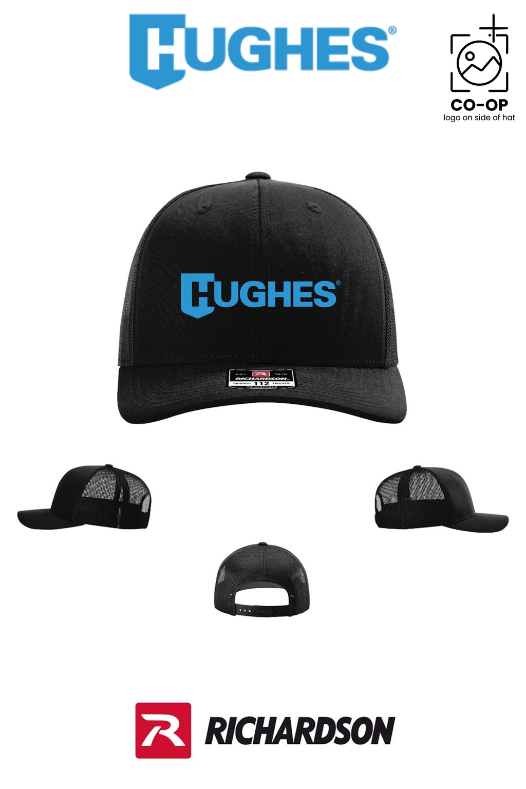 Richardson 112 Trucker Cap - HUGHES SUPPLY