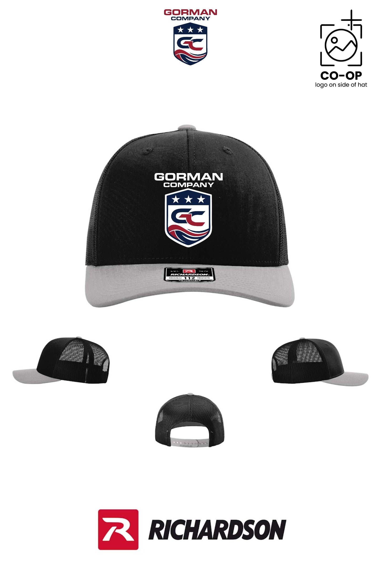 Richardson 112 Trucker Cap - GORMAN CO - PANAMA CITY