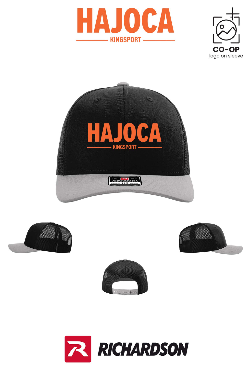 Richardson 112 Trucker Cap - HAJOCA - KINGSPORT
