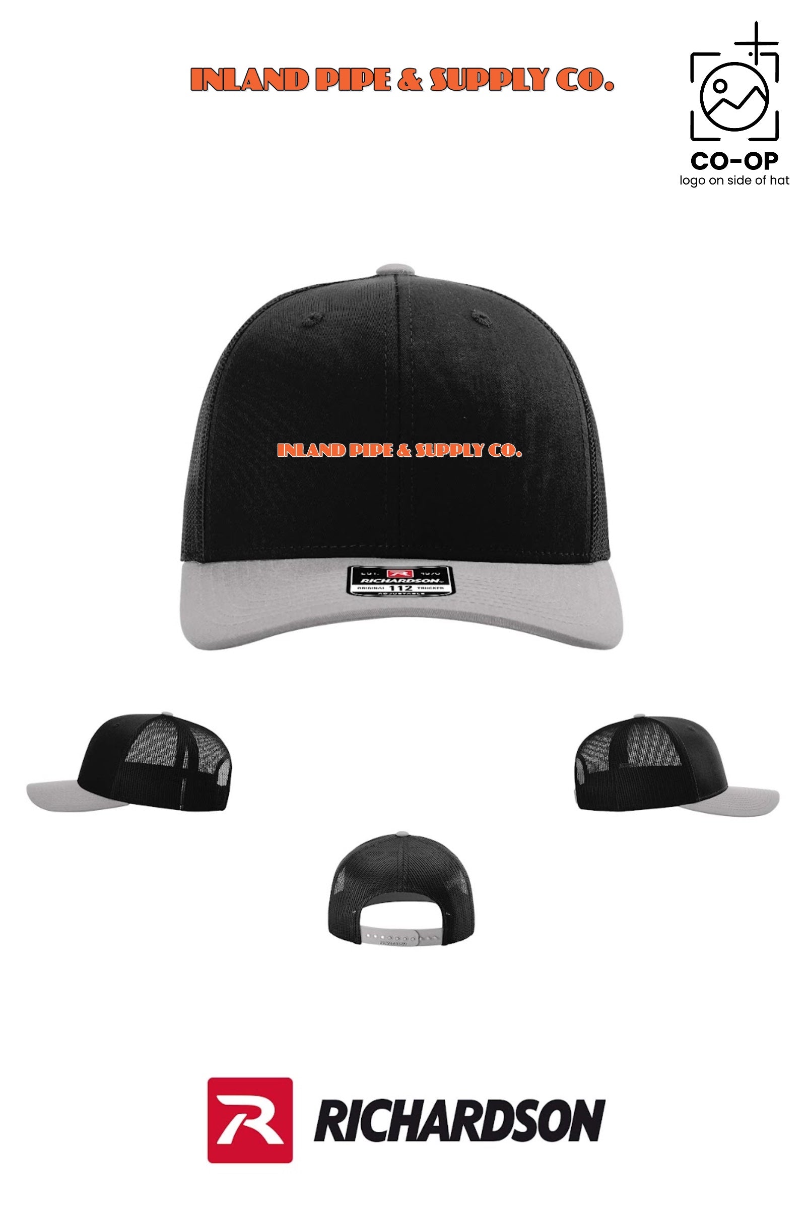 Richardson 112 Trucker Cap - INLAND PIPE AND SUPPLY