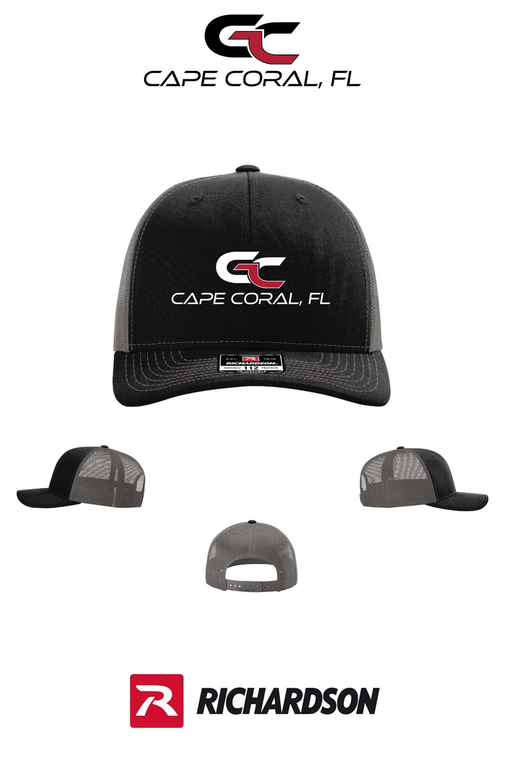 Richardson 112 Trucker Cap - GORMAN CO - CAPE CORAL