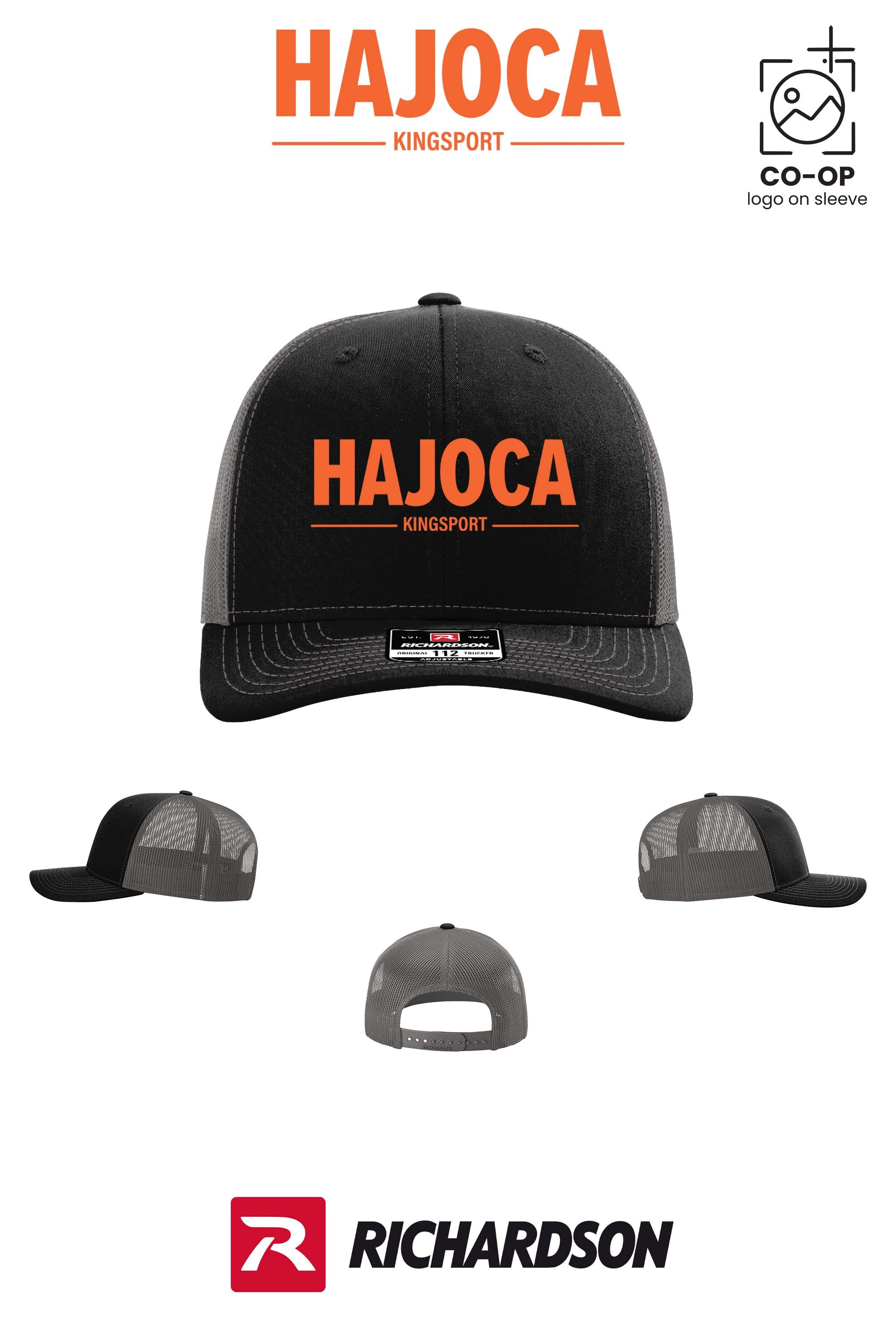 Richardson 112 Trucker Cap - HAJOCA - KINGSPORT