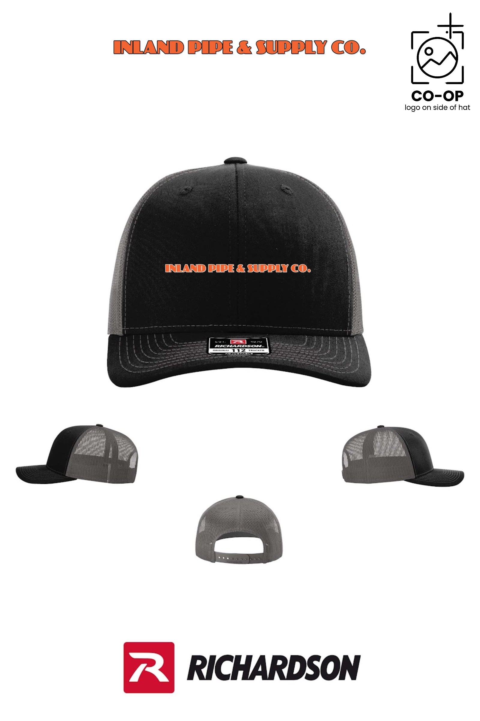 Richardson 112 Trucker Cap - INLAND PIPE AND SUPPLY