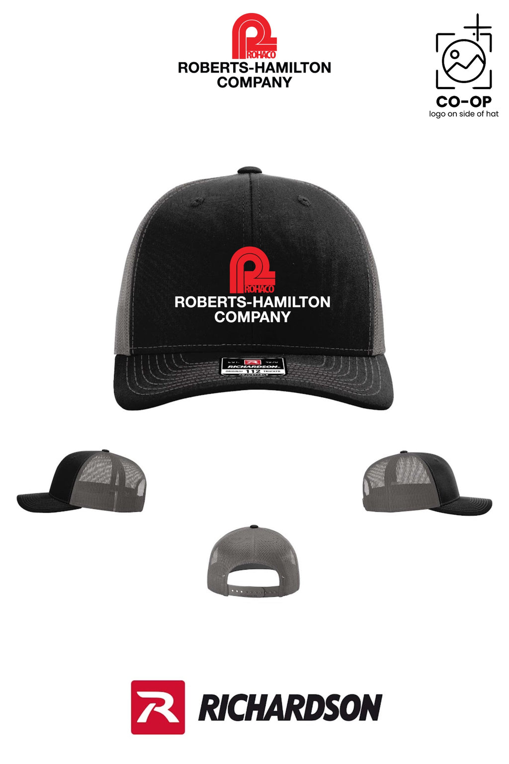 Richardson 112 Trucker Cap - ROBERTS-HAMILTON