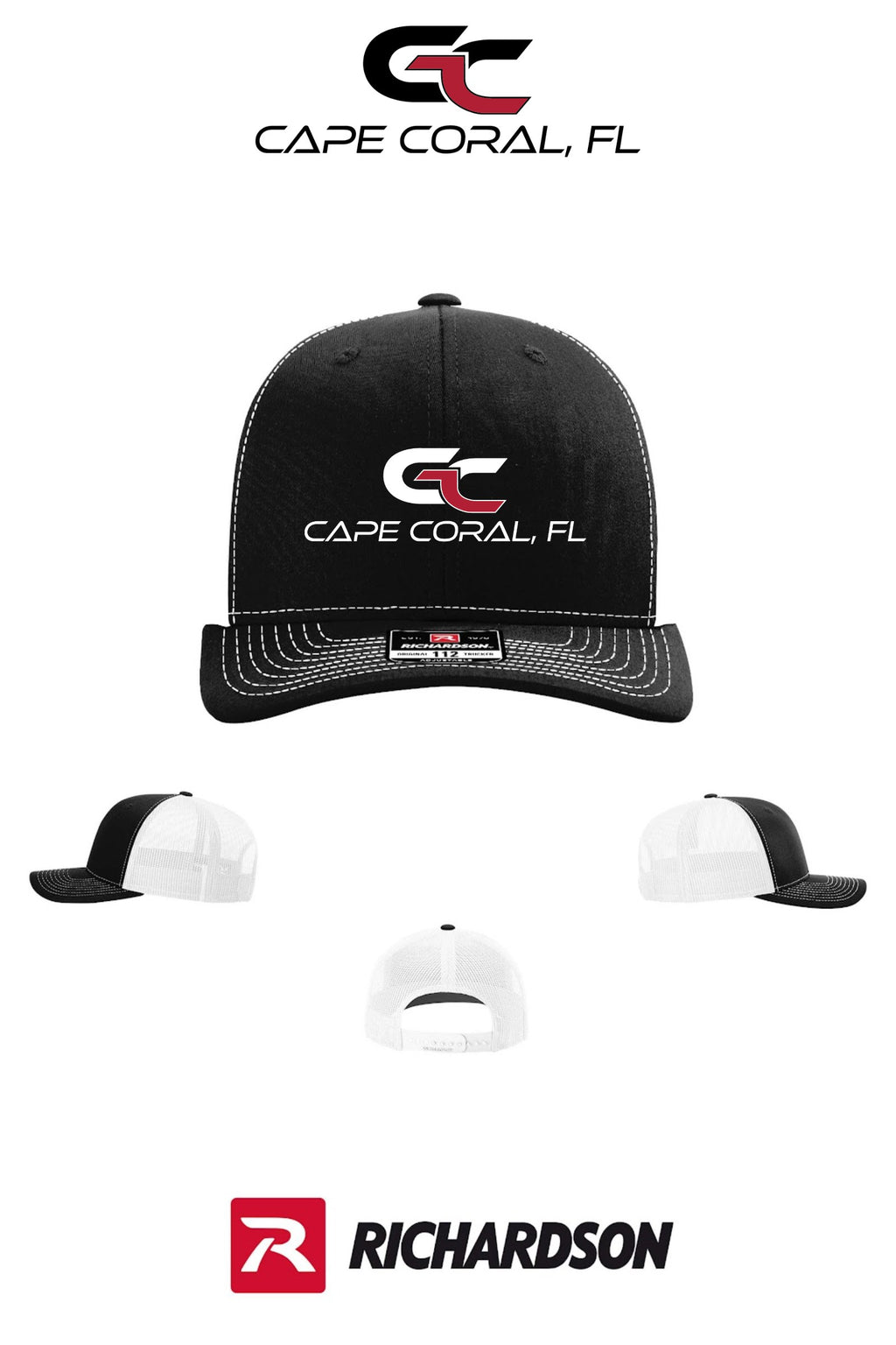 Richardson 112 Trucker Cap - GORMAN CO - CAPE CORAL