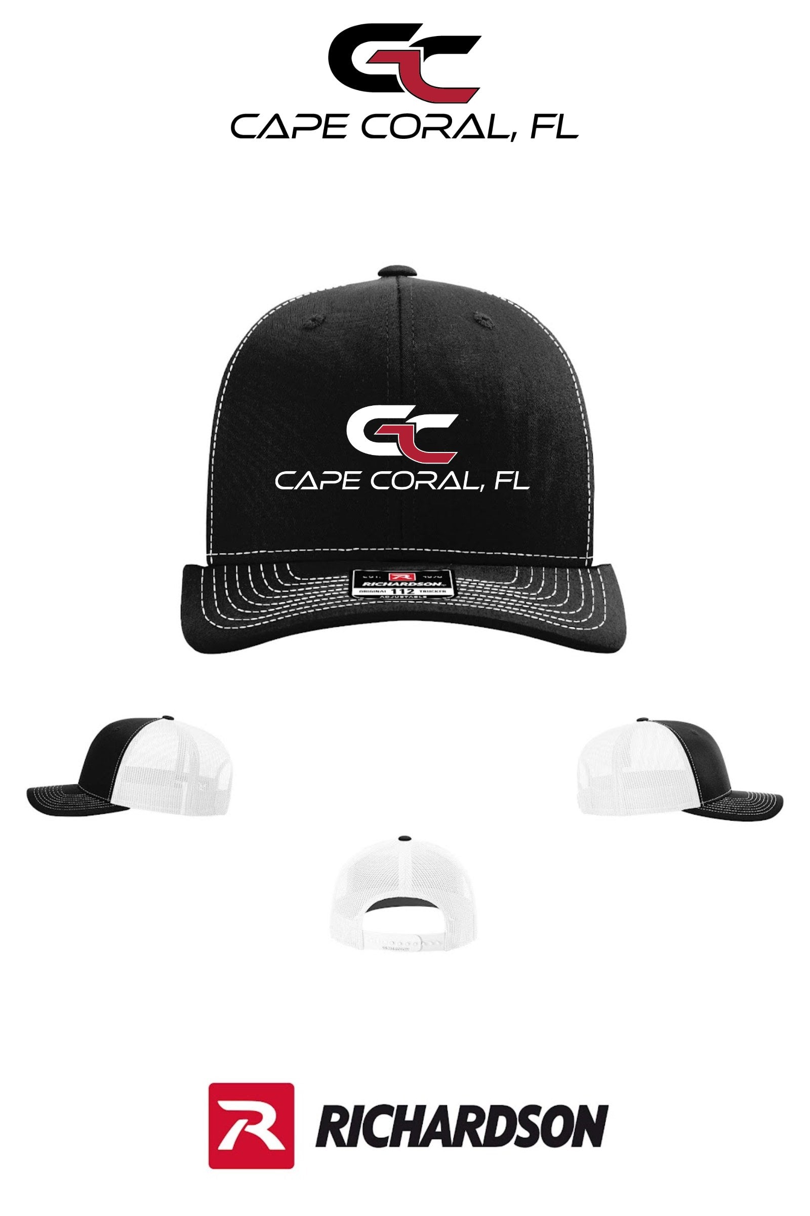 Richardson 112 Trucker Cap - GORMAN CO - CAPE CORAL