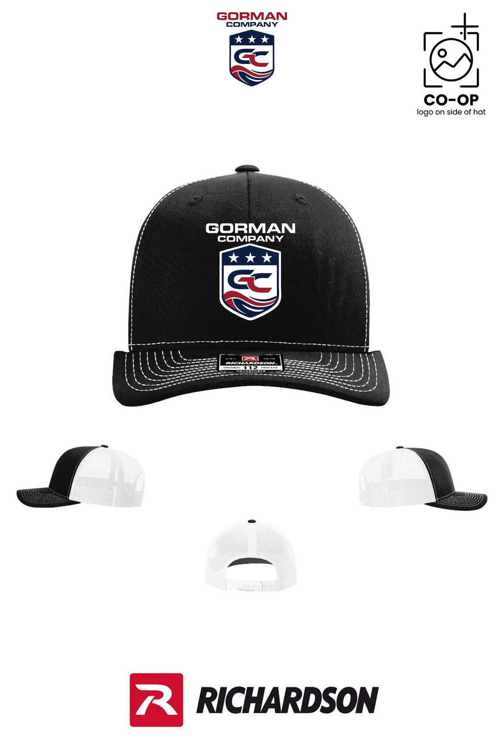 Richardson 112 Trucker Cap - GORMAN CO - PANAMA CITY