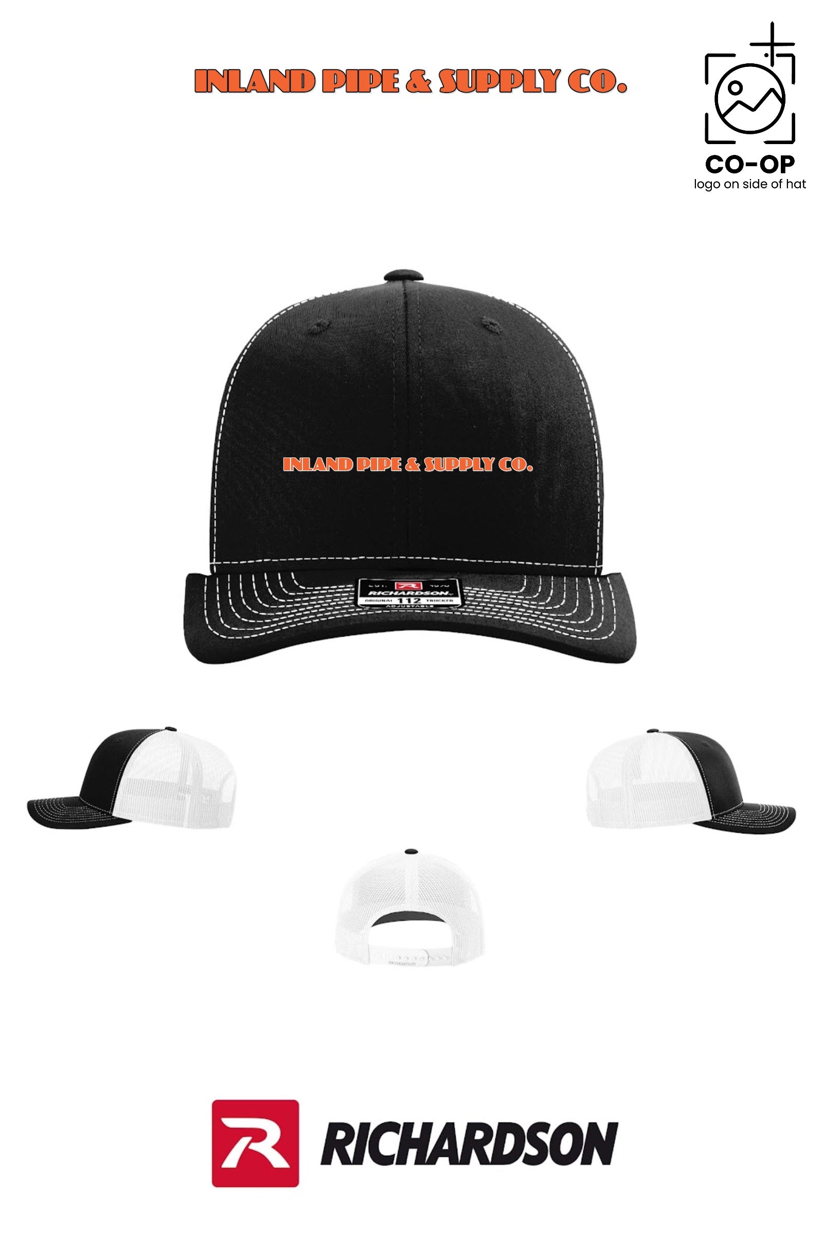 Richardson 112 Trucker Cap - INLAND PIPE AND SUPPLY