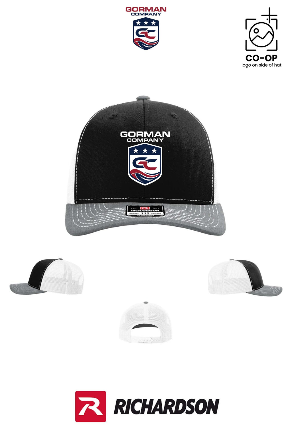 Richardson 112 Trucker Cap - GORMAN CO - PANAMA CITY