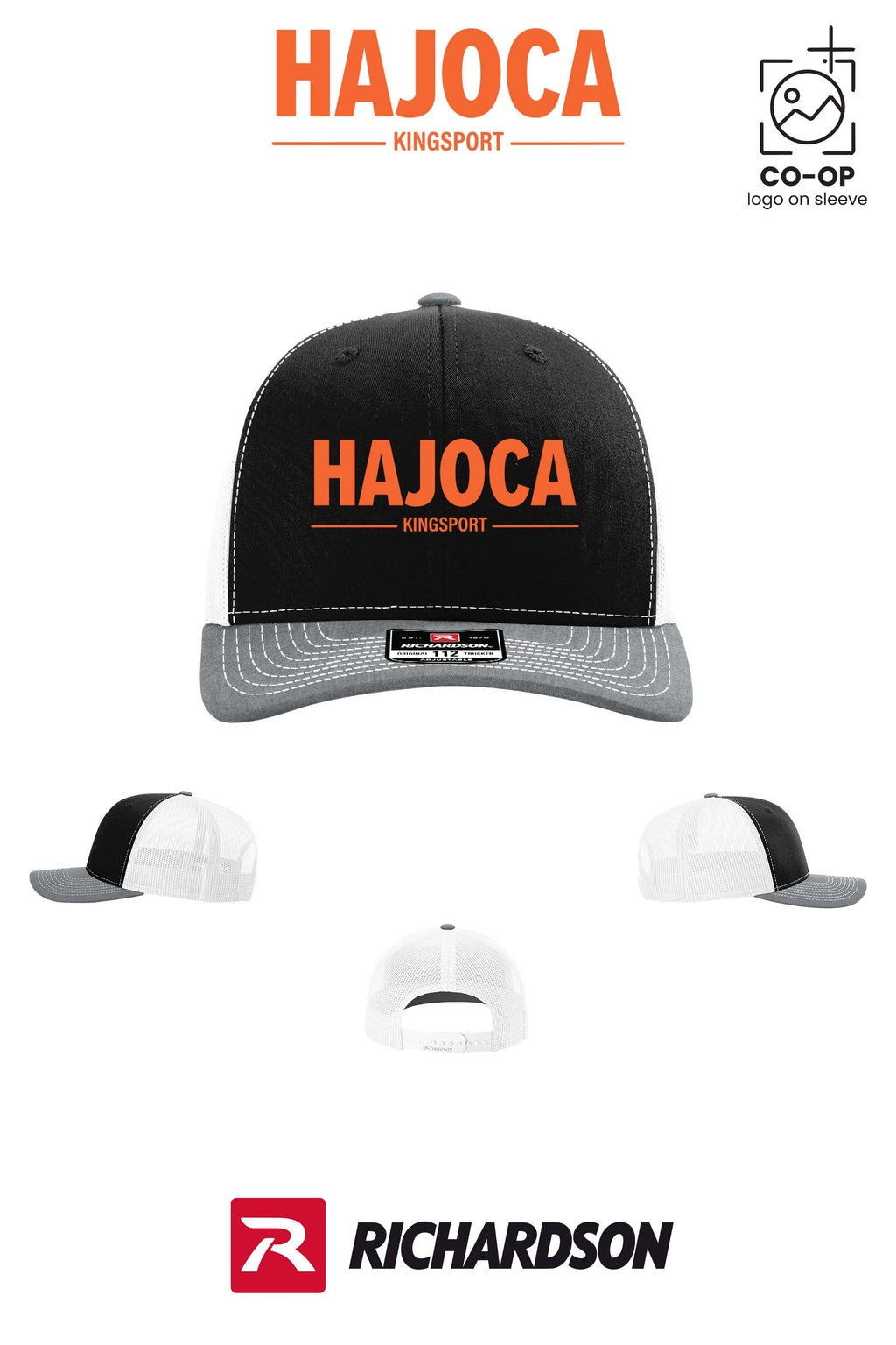 Richardson 112 Trucker Cap - HAJOCA - KINGSPORT