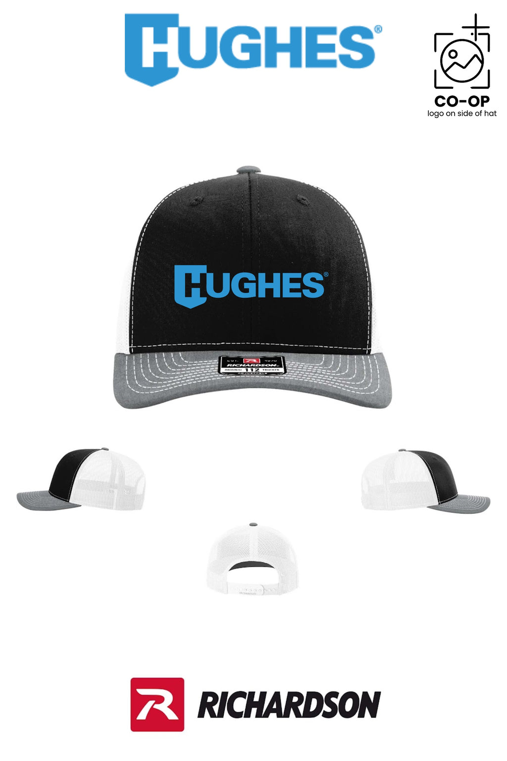 Richardson 112 Trucker Cap - HUGHES SUPPLY