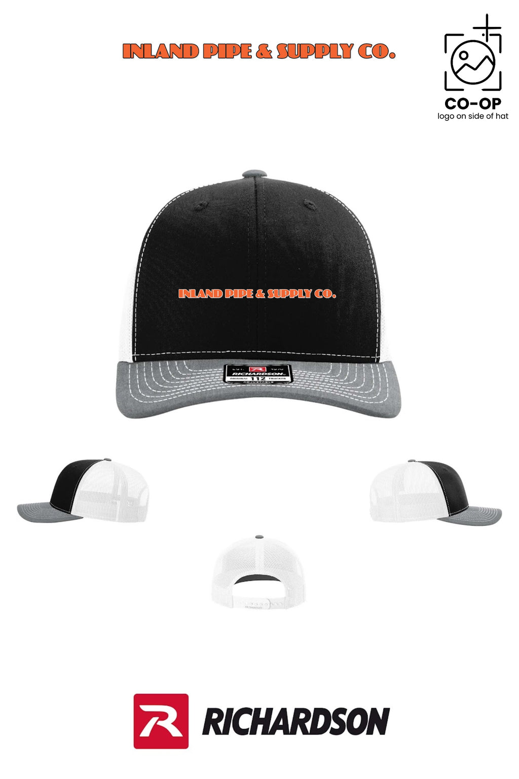 Richardson 112 Trucker Cap - INLAND PIPE AND SUPPLY