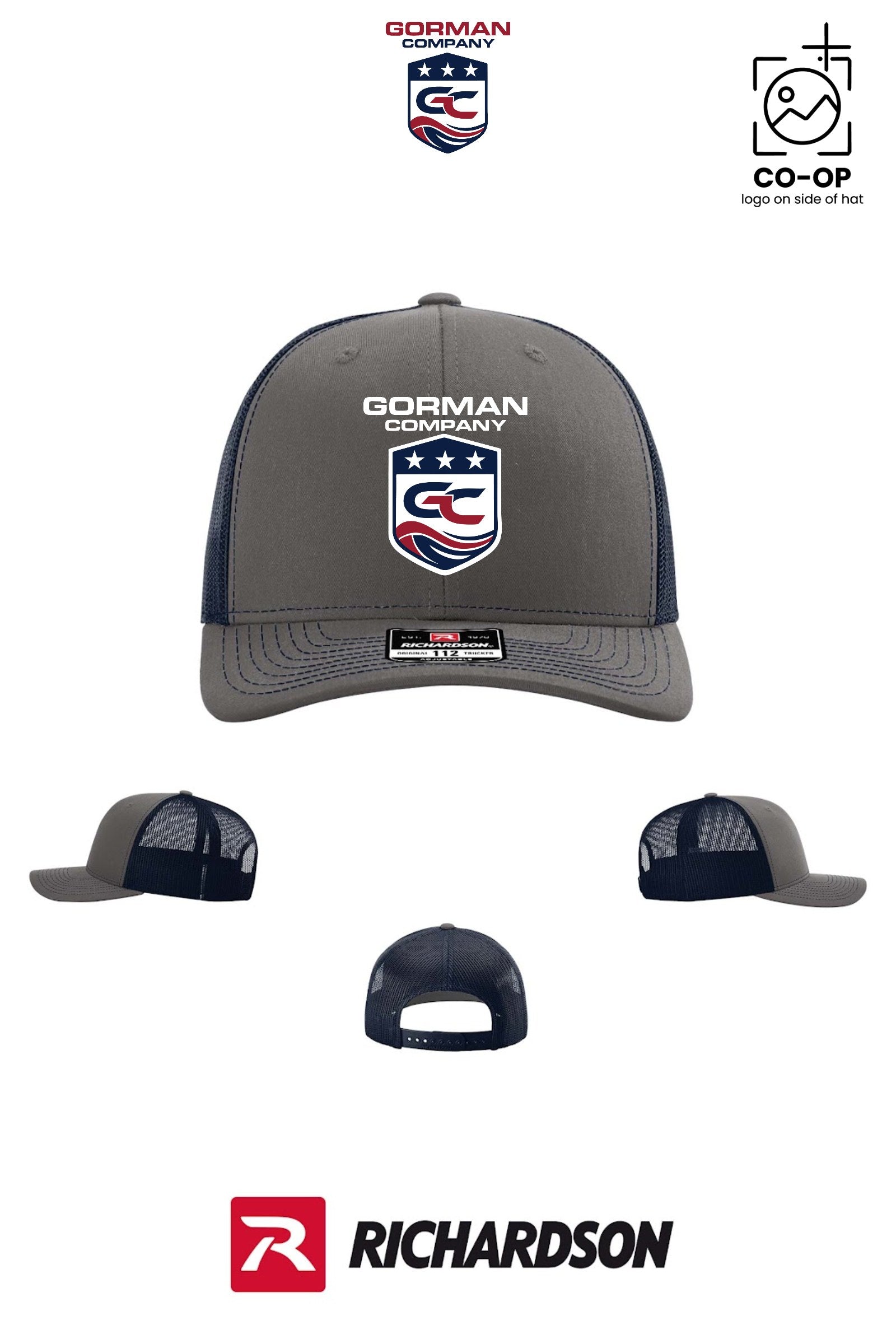 Richardson 112 Trucker Cap - GORMAN CO - PANAMA CITY