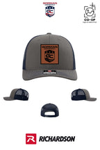 *LEATHER PATCH* Richardson 112 Trucker Cap - GORMAN CO - PANAMA CITY - Pack of 25