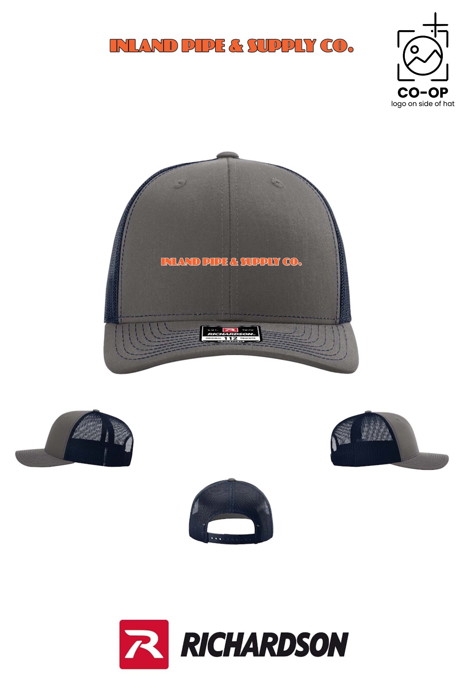 Richardson 112 Trucker Cap - INLAND PIPE AND SUPPLY