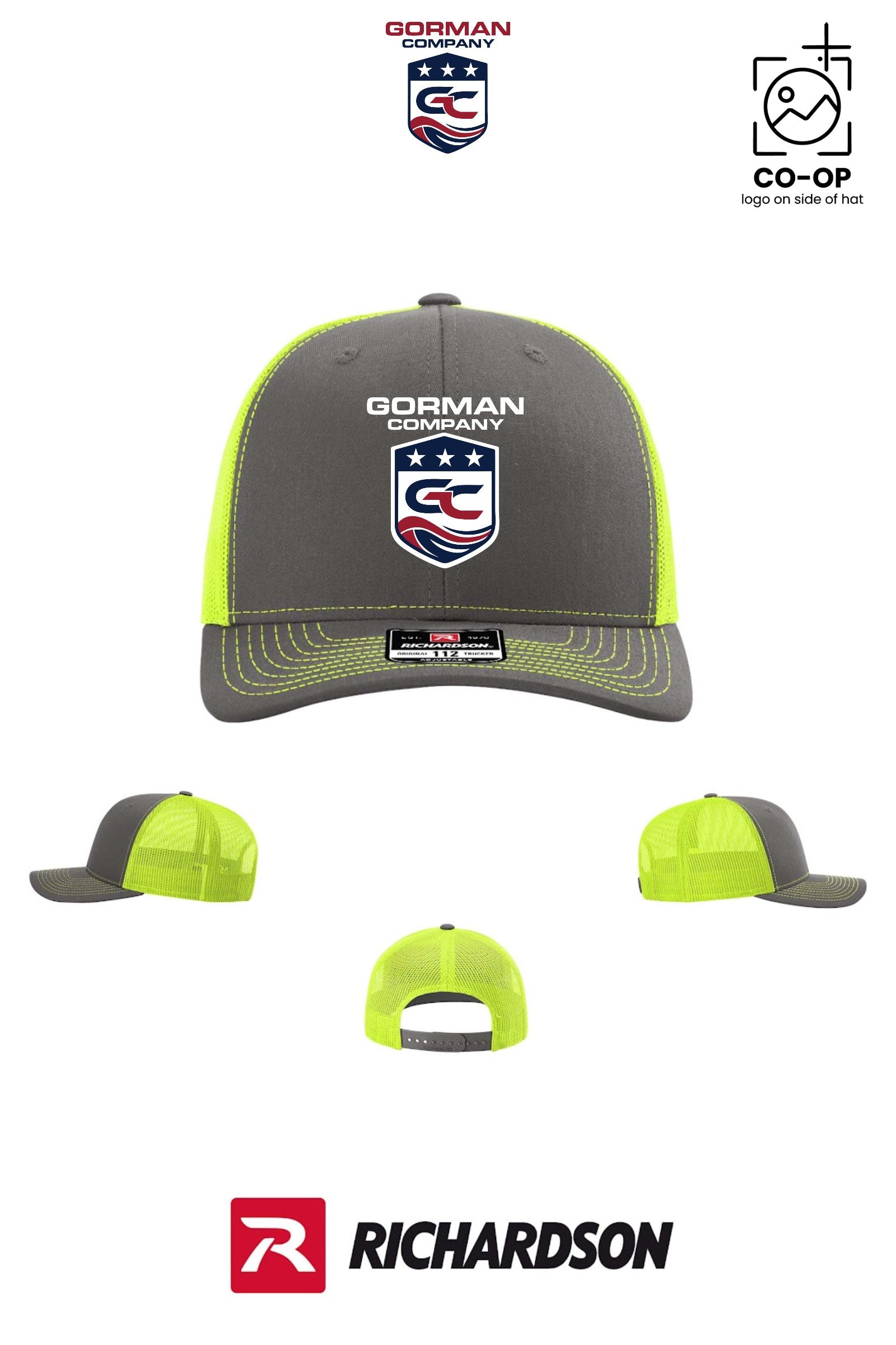 Richardson 112 Trucker Cap - GORMAN CO - PANAMA CITY