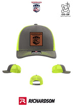 *LEATHER PATCH* Richardson 112 Trucker Cap - GORMAN CO - PANAMA CITY - Pack of 25