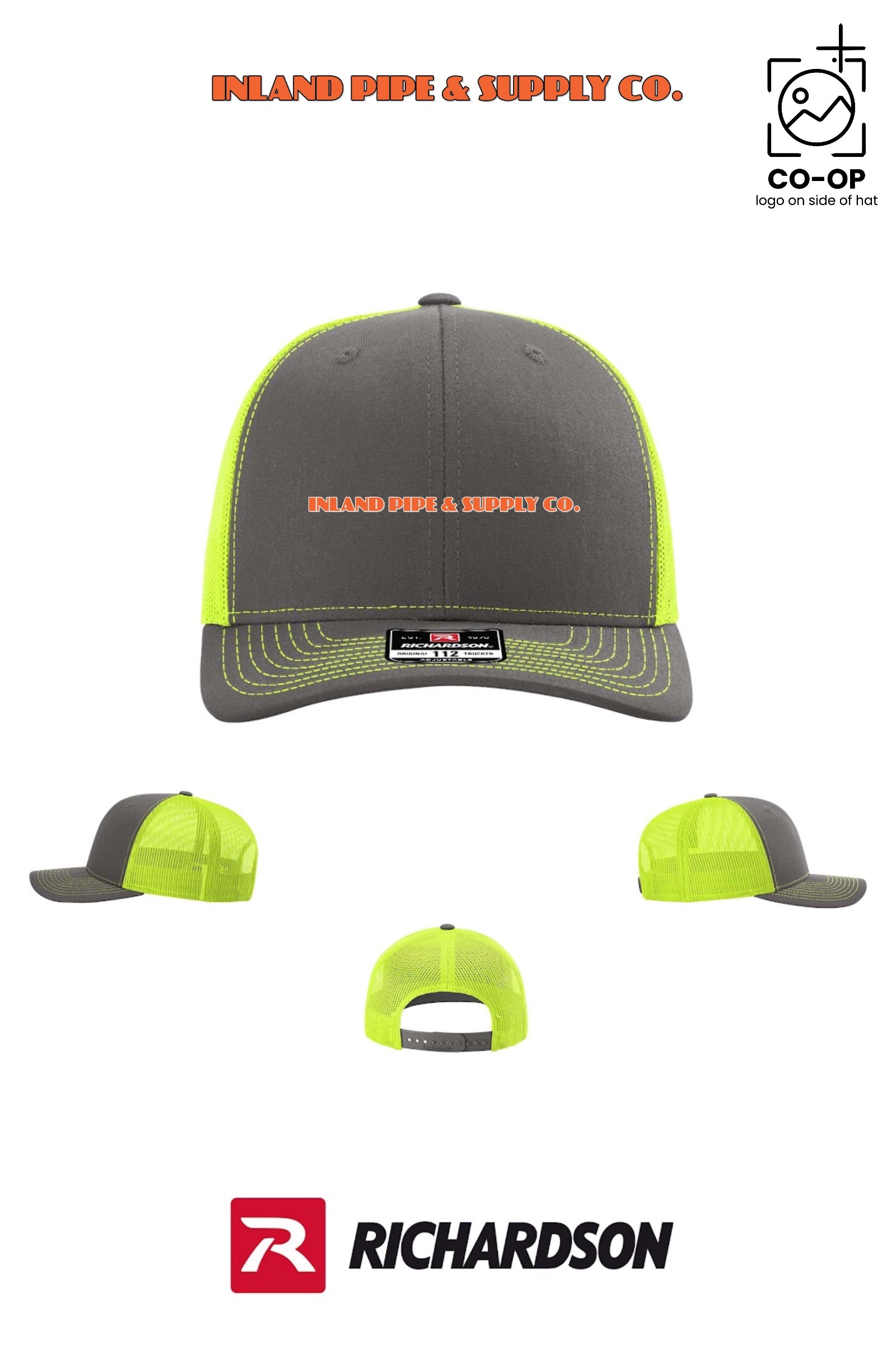 Richardson 112 Trucker Cap - INLAND PIPE AND SUPPLY