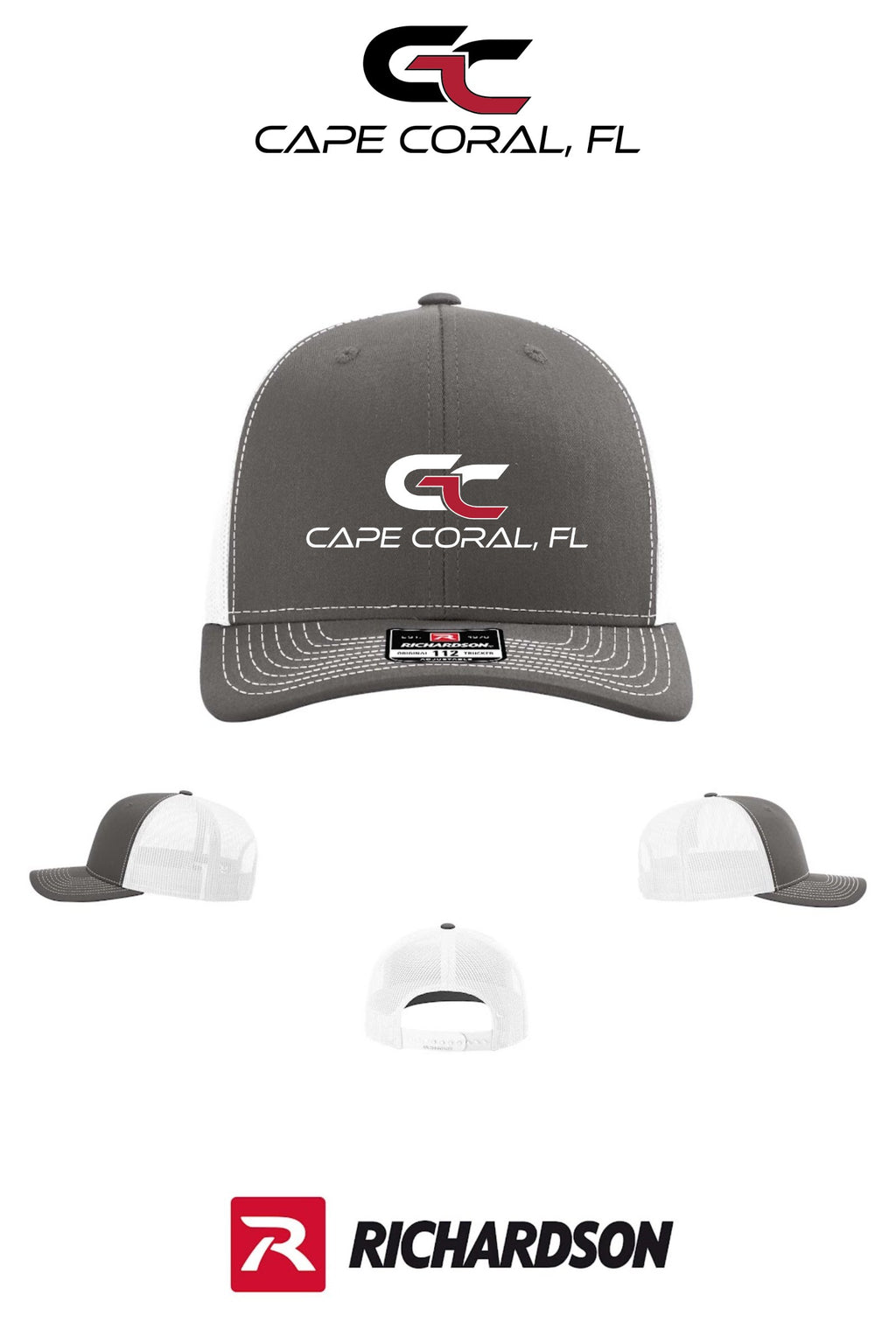 Richardson 112 Trucker Cap - GORMAN CO - CAPE CORAL