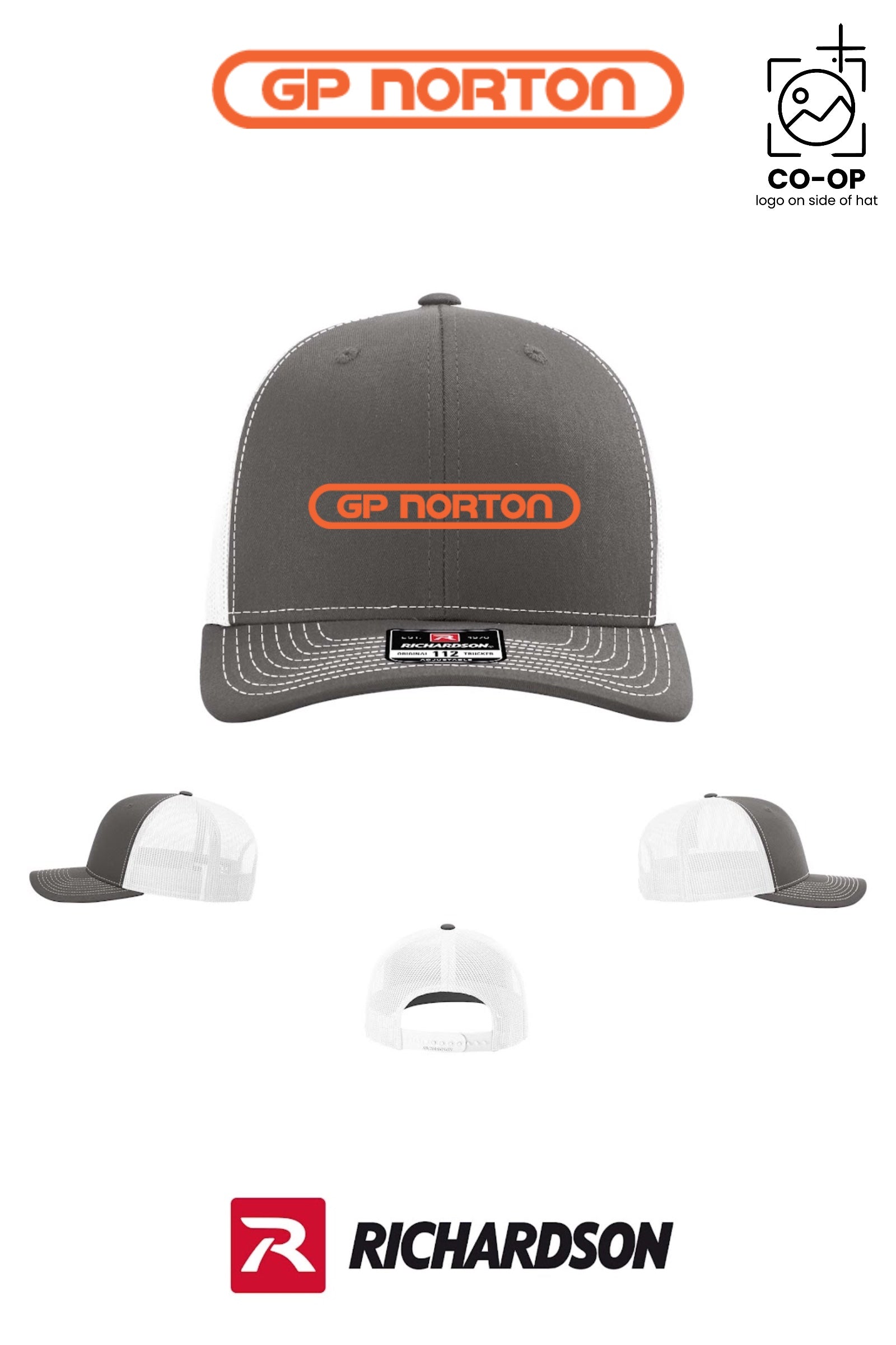 Richardson 112 Trucker Cap - G P NORTON