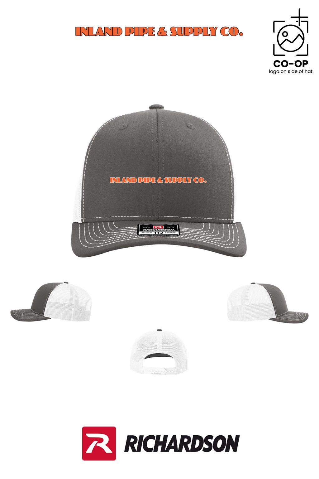 Richardson 112 Trucker Cap - INLAND PIPE AND SUPPLY