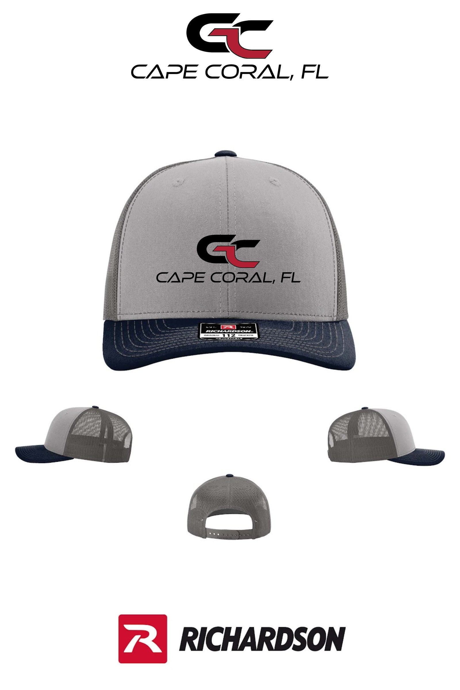 Richardson 112 Trucker Cap - GORMAN CO - CAPE CORAL