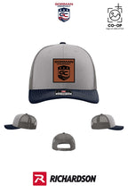 *LEATHER PATCH* Richardson 112 Trucker Cap - GORMAN CO - PANAMA CITY - Pack of 25