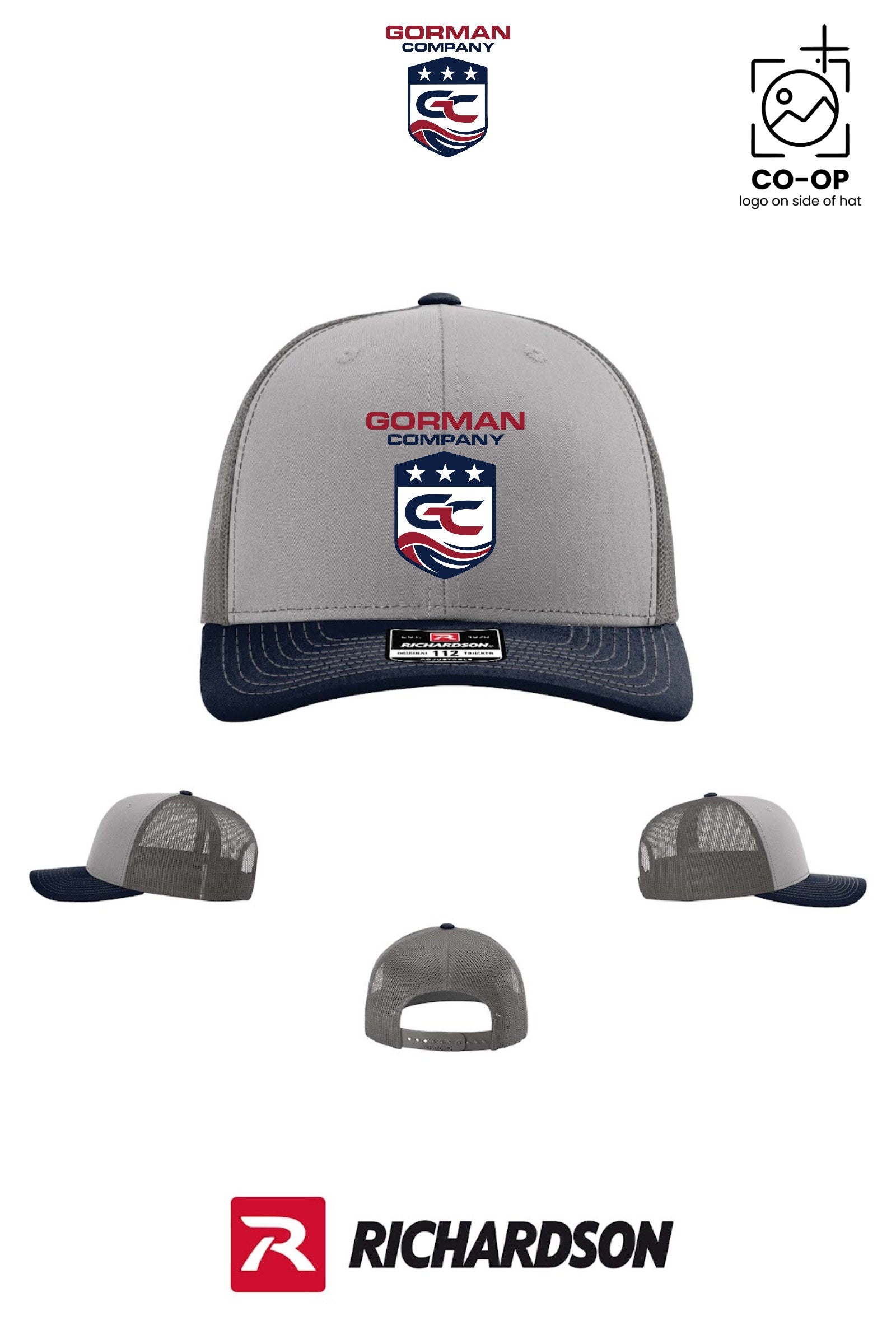 Richardson 112 Trucker Cap - GORMAN CO - PANAMA CITY