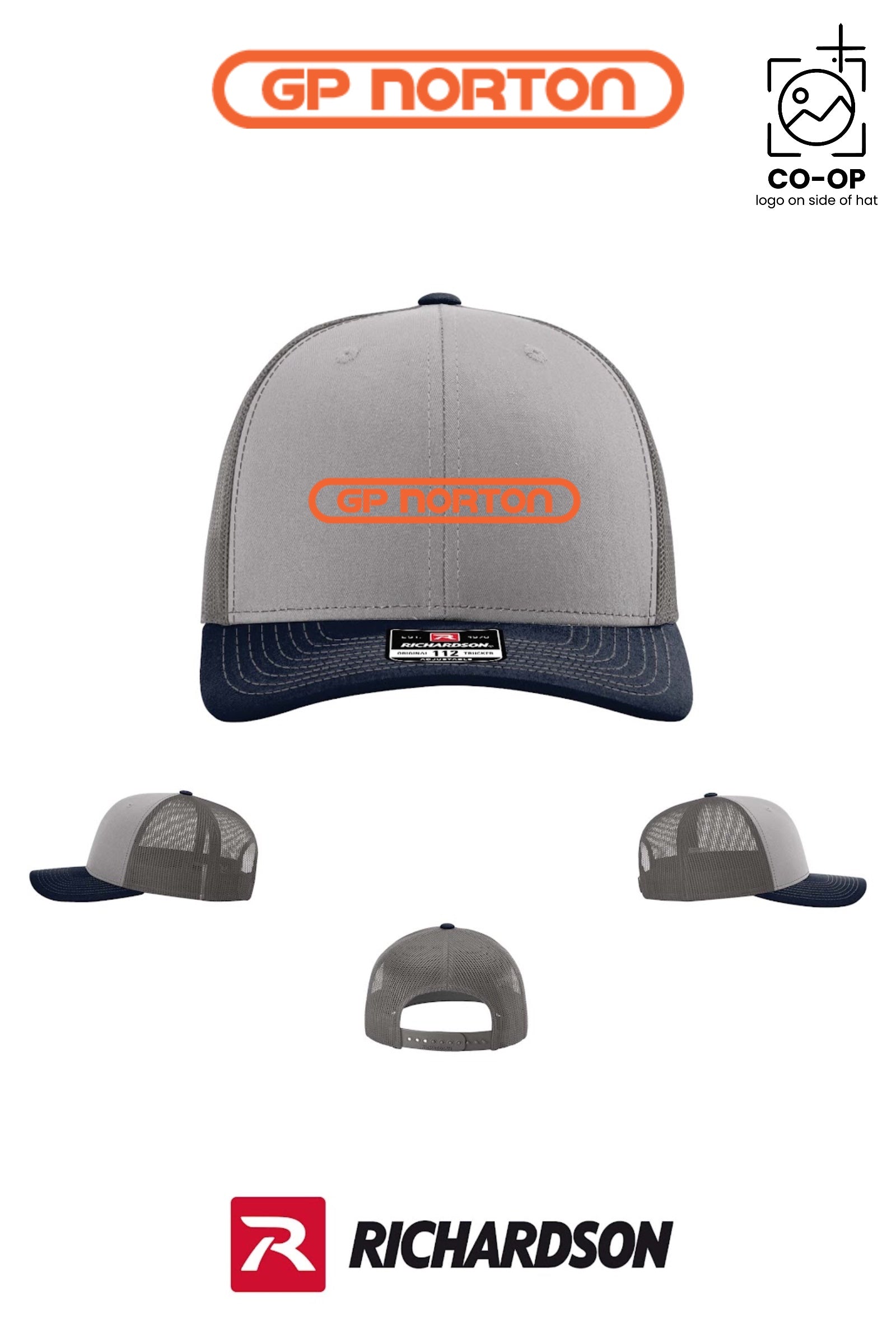 Richardson 112 Trucker Cap - G P NORTON