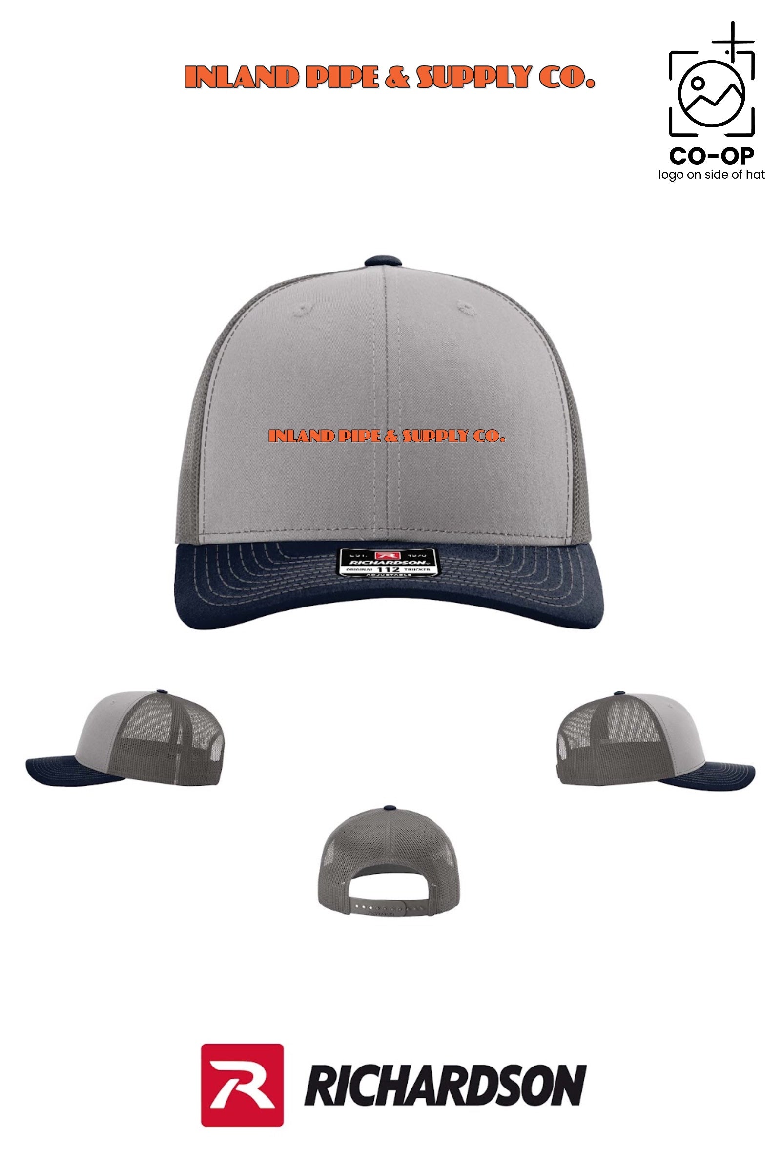 Richardson 112 Trucker Cap - INLAND PIPE AND SUPPLY