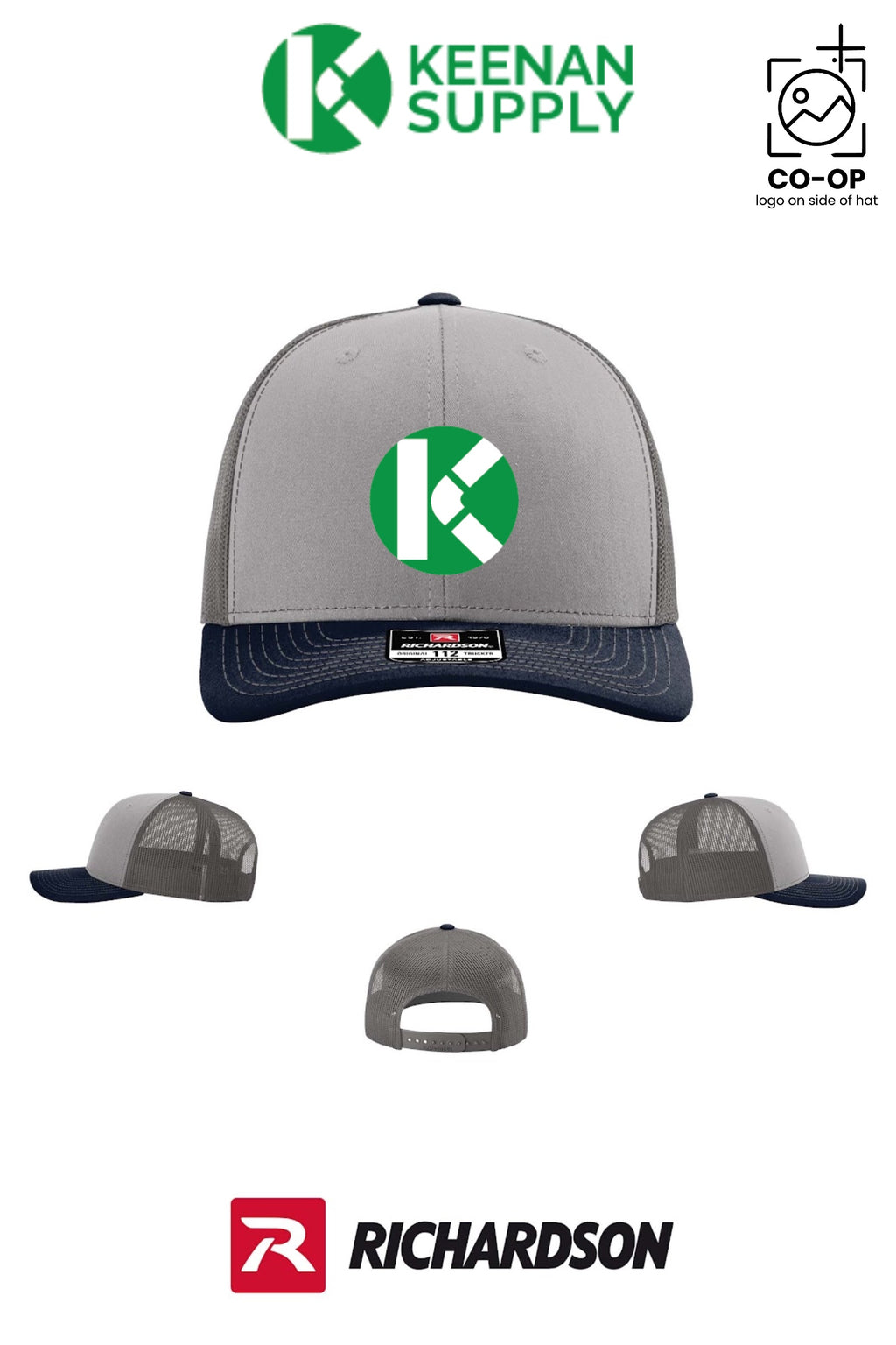 Richardson 112 Trucker Cap - KEENAN SUPPLY