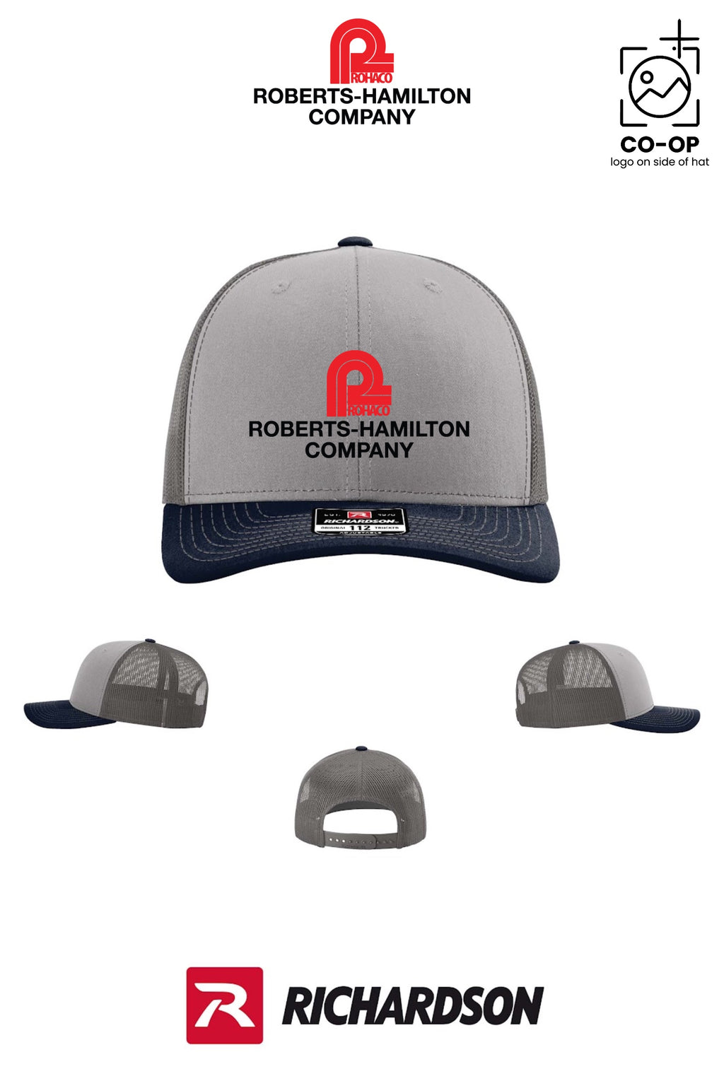 Richardson 112 Trucker Cap - ROBERTS-HAMILTON