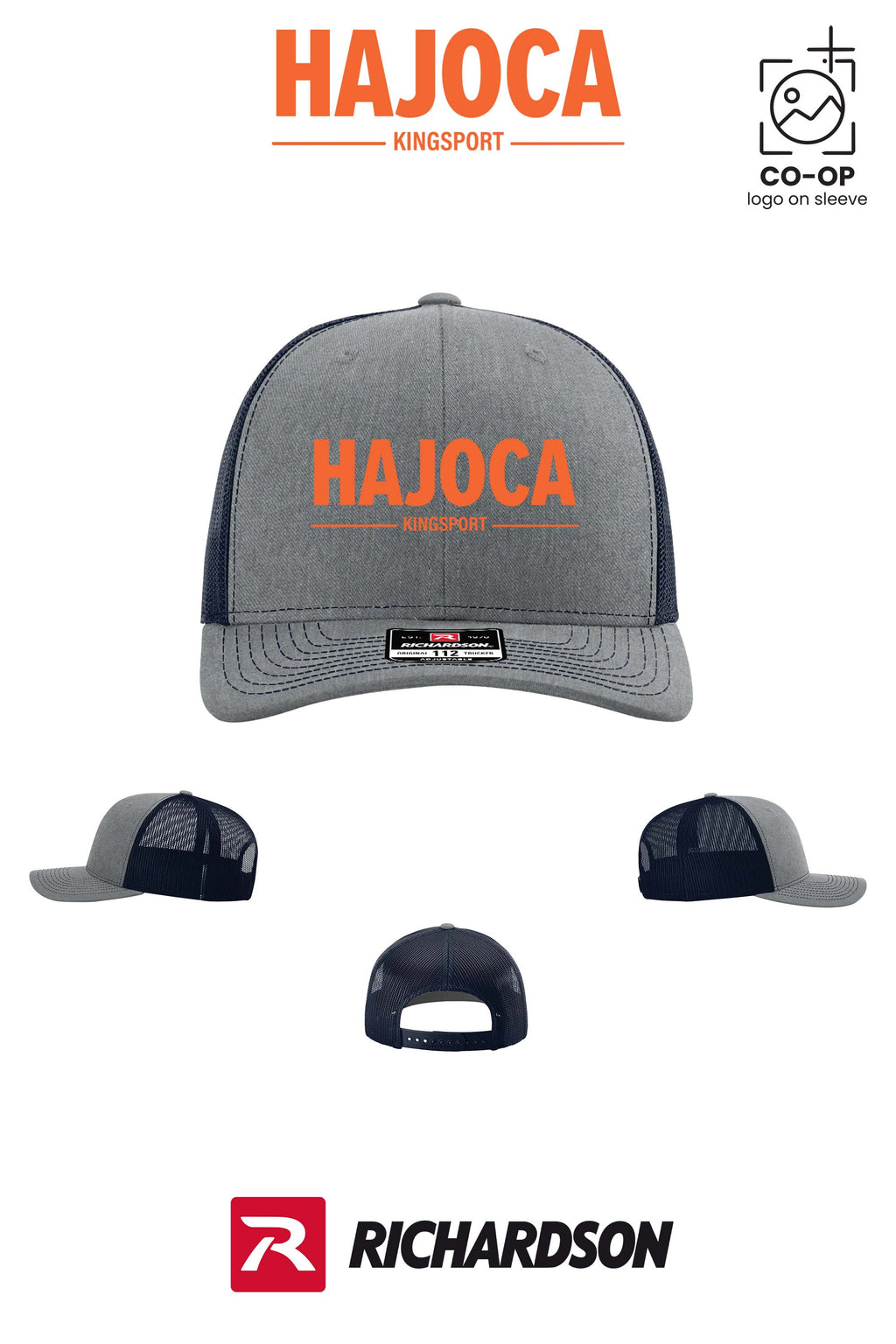 Richardson 112 Trucker Cap - HAJOCA - KINGSPORT