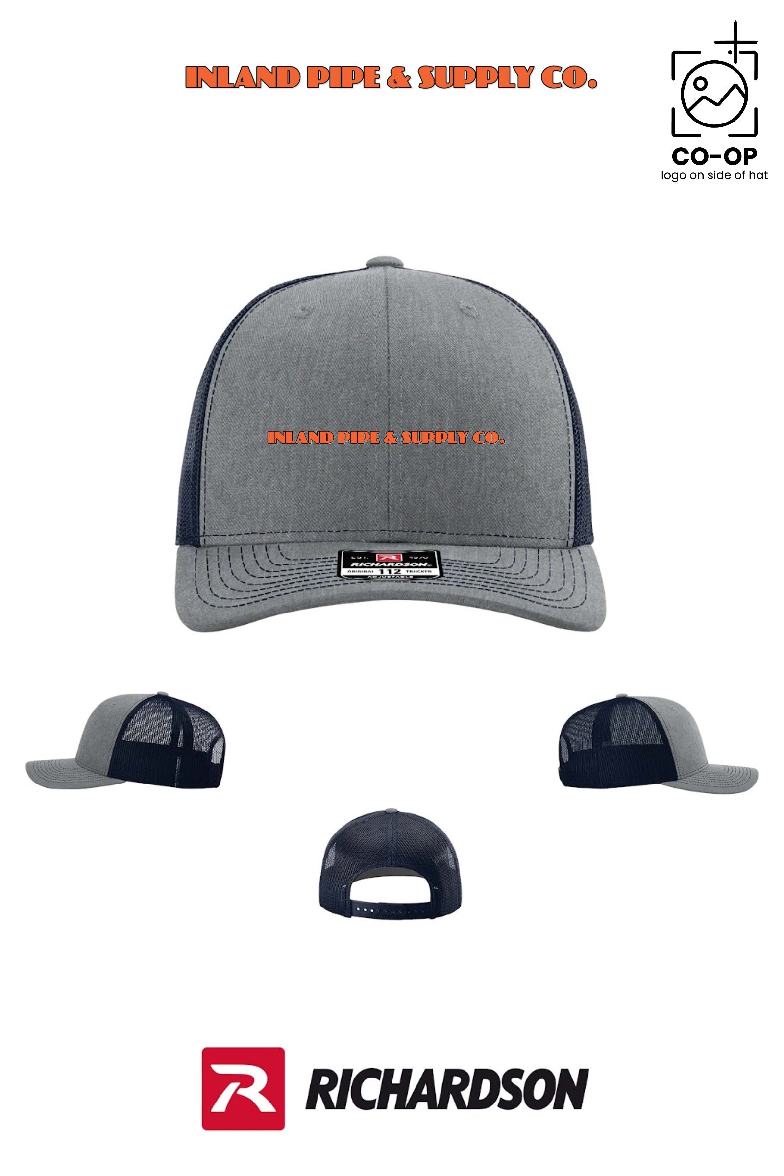 Richardson 112 Trucker Cap - INLAND PIPE AND SUPPLY