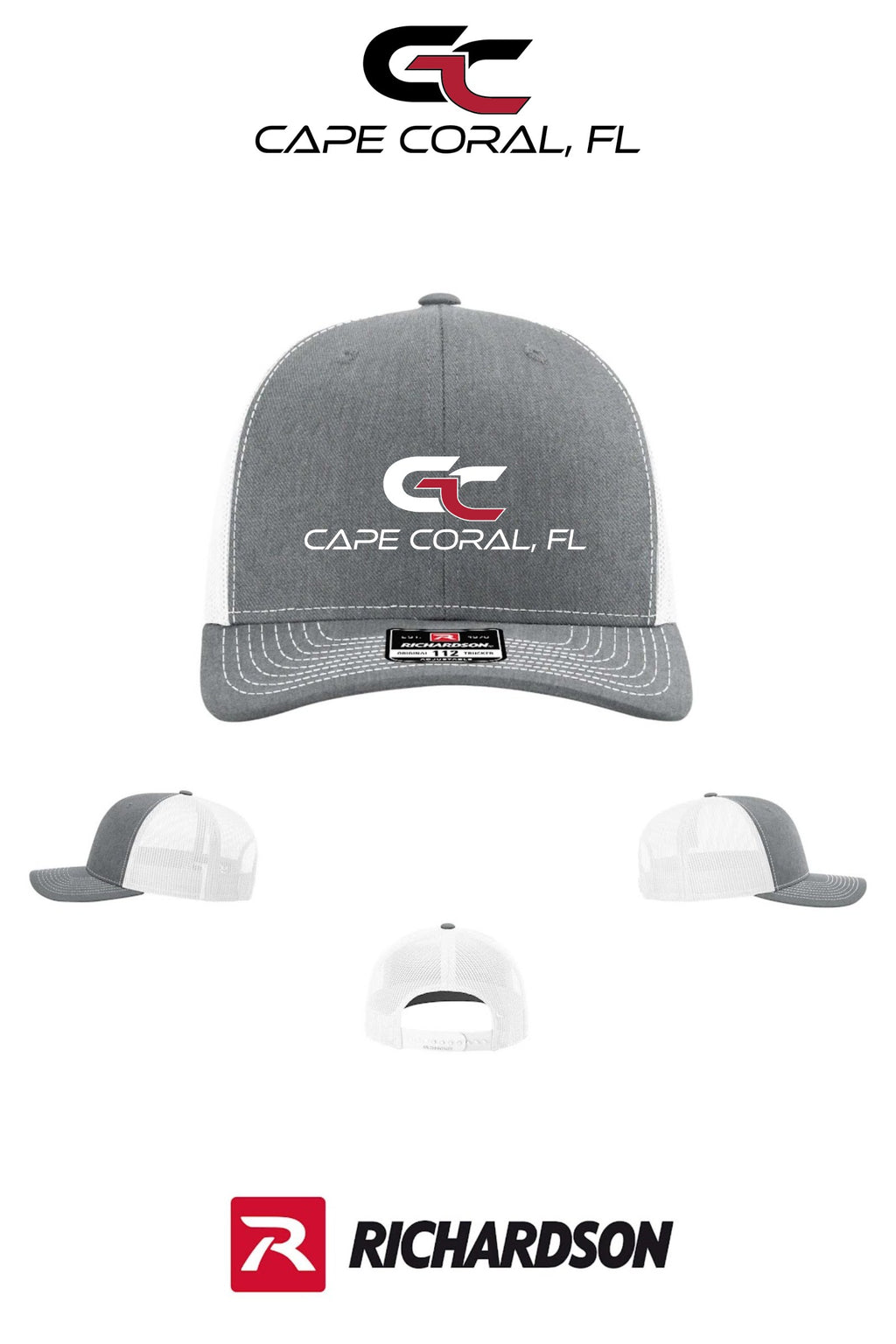 Richardson 112 Trucker Cap - GORMAN CO - CAPE CORAL