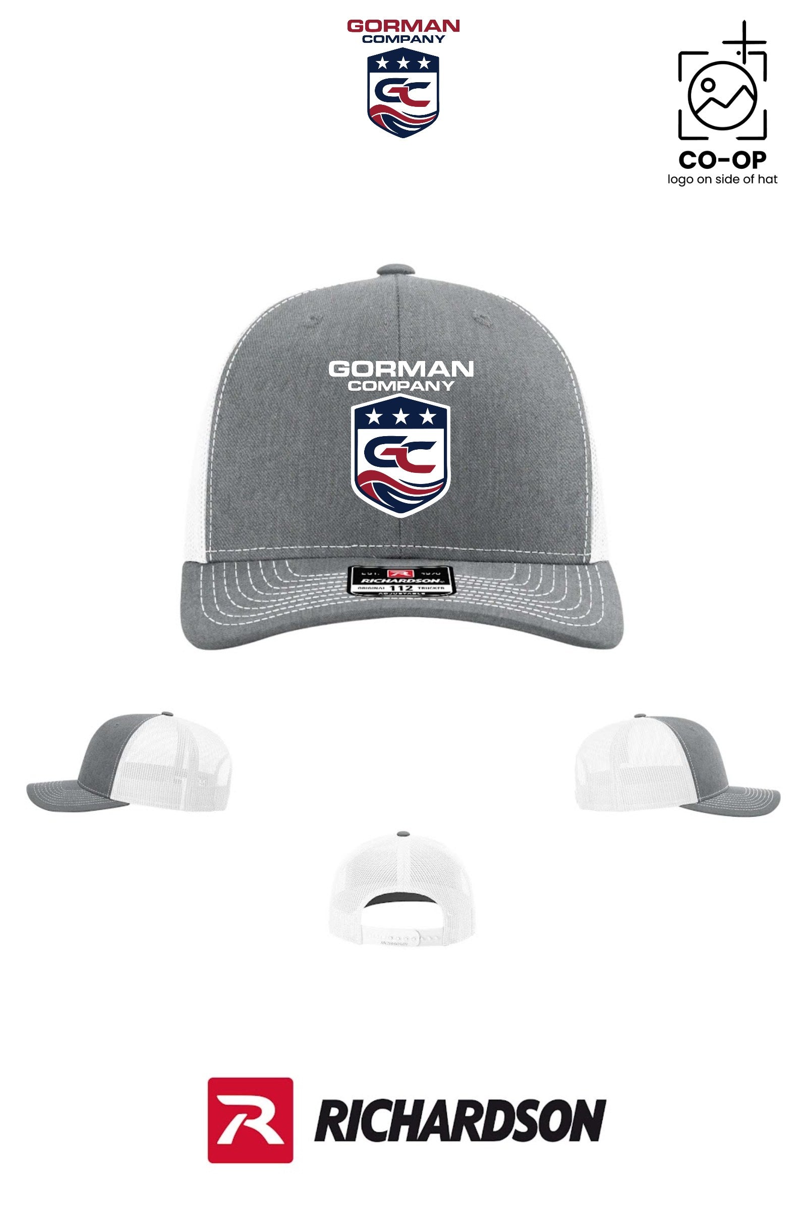 Richardson 112 Trucker Cap - GORMAN CO - PANAMA CITY
